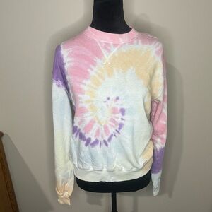 SO Tie Dye Crewneck Sweatshirt